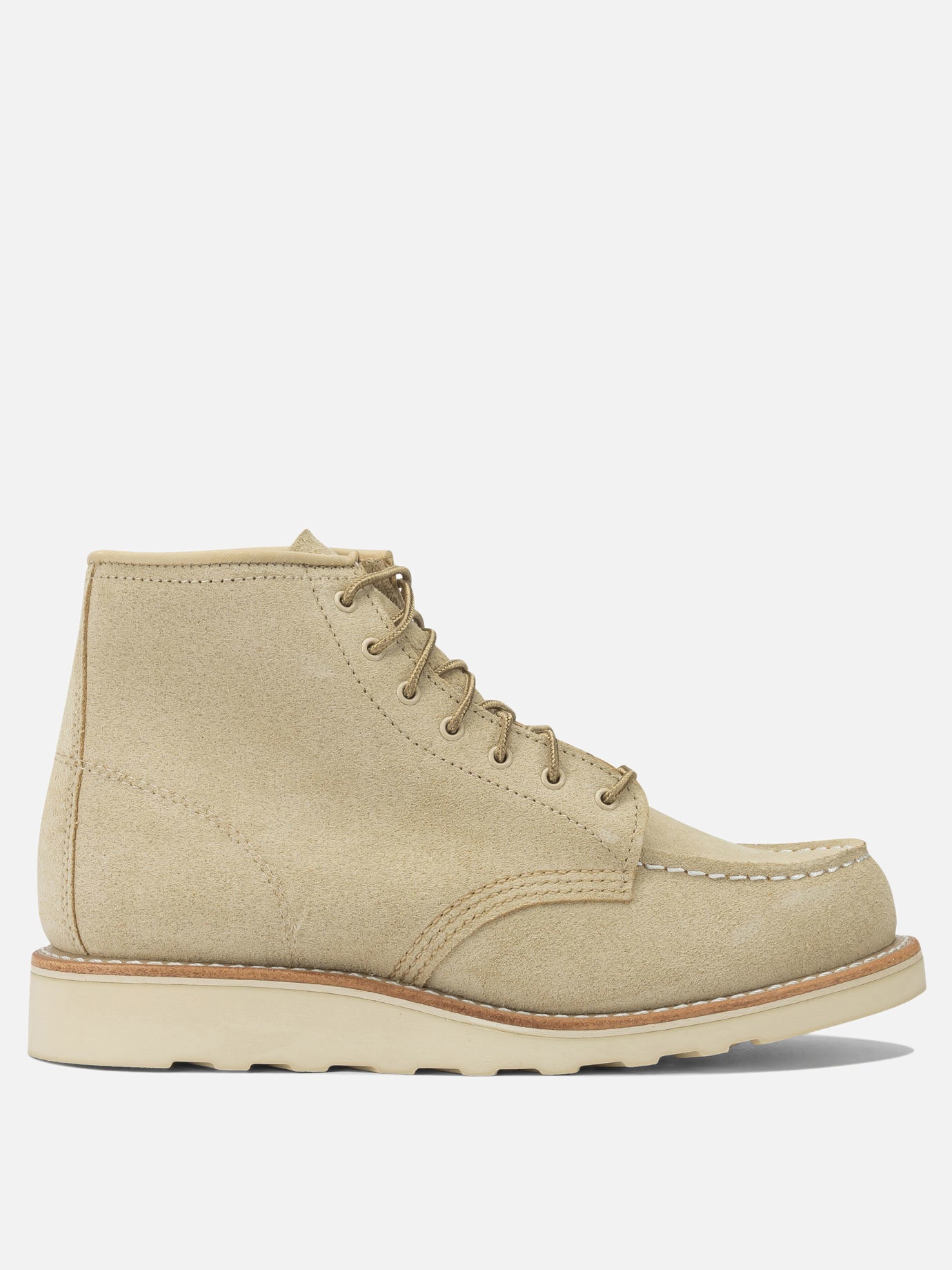 Lace-up boots 03328  Beige - Red Wing Shoes Women | PDP | VIETTI Online Store | thumbnail