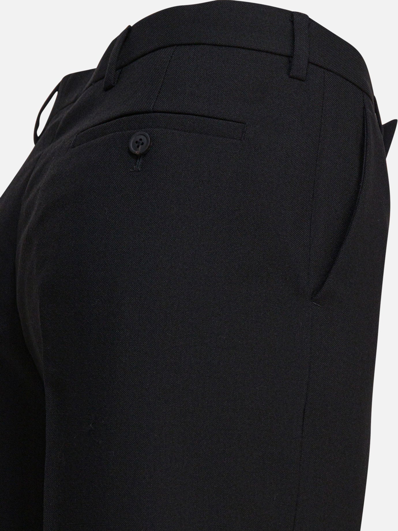 Leisure trousers Pinstriped  Black - Rick Owens Women | PDP | VIETTI Online Store | thumbnail_4