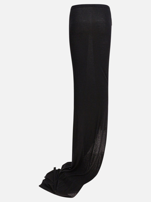 Long skirts Solid colour  Black - Rick Owens Women | PDP | VIETTI Online Store | 2
