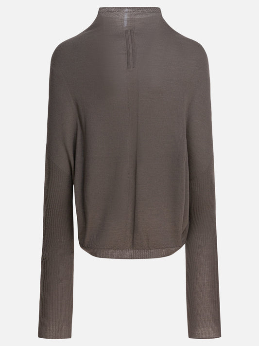 Turtleneck sweaters Solid colour  Grey - Rick Owens Women | PDP | VIETTI Online Store | 2
