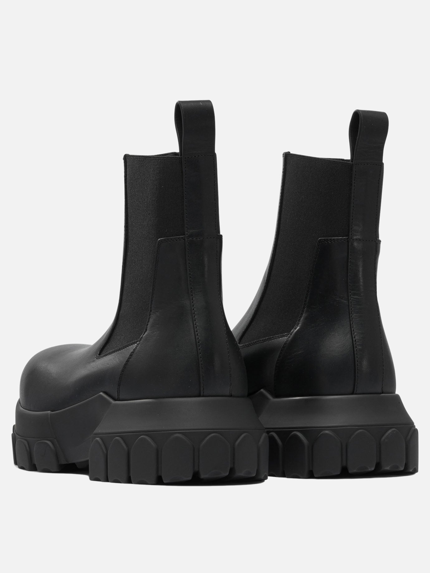 Chelsea boots 100% leather - 100% rubber  Black - Rick Owens Women | PDP | VIETTI Online Store | Zoom-Modal_4
