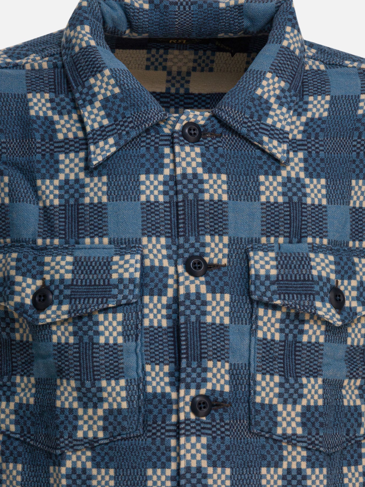 Overshirt jackets Check  Blue - RRL by Ralph Lauren Men | PDP | VIETTI Online Store | Zoom-Modal_3
