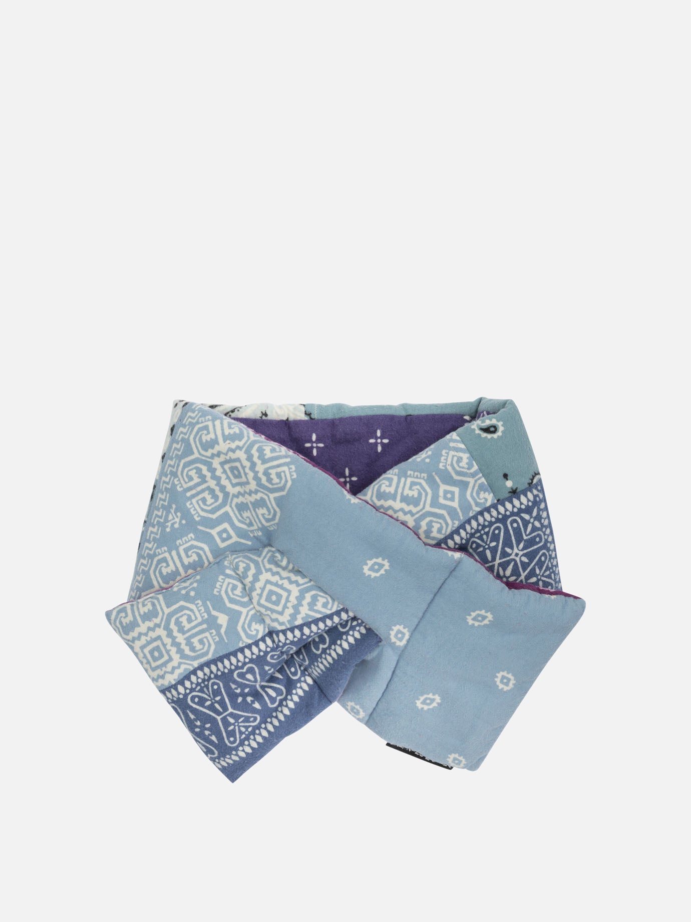 Classic scarves 100% cotton  Light blue - KAPITAL Men | PDP | VIETTI Online Store | Zoom-Modal
