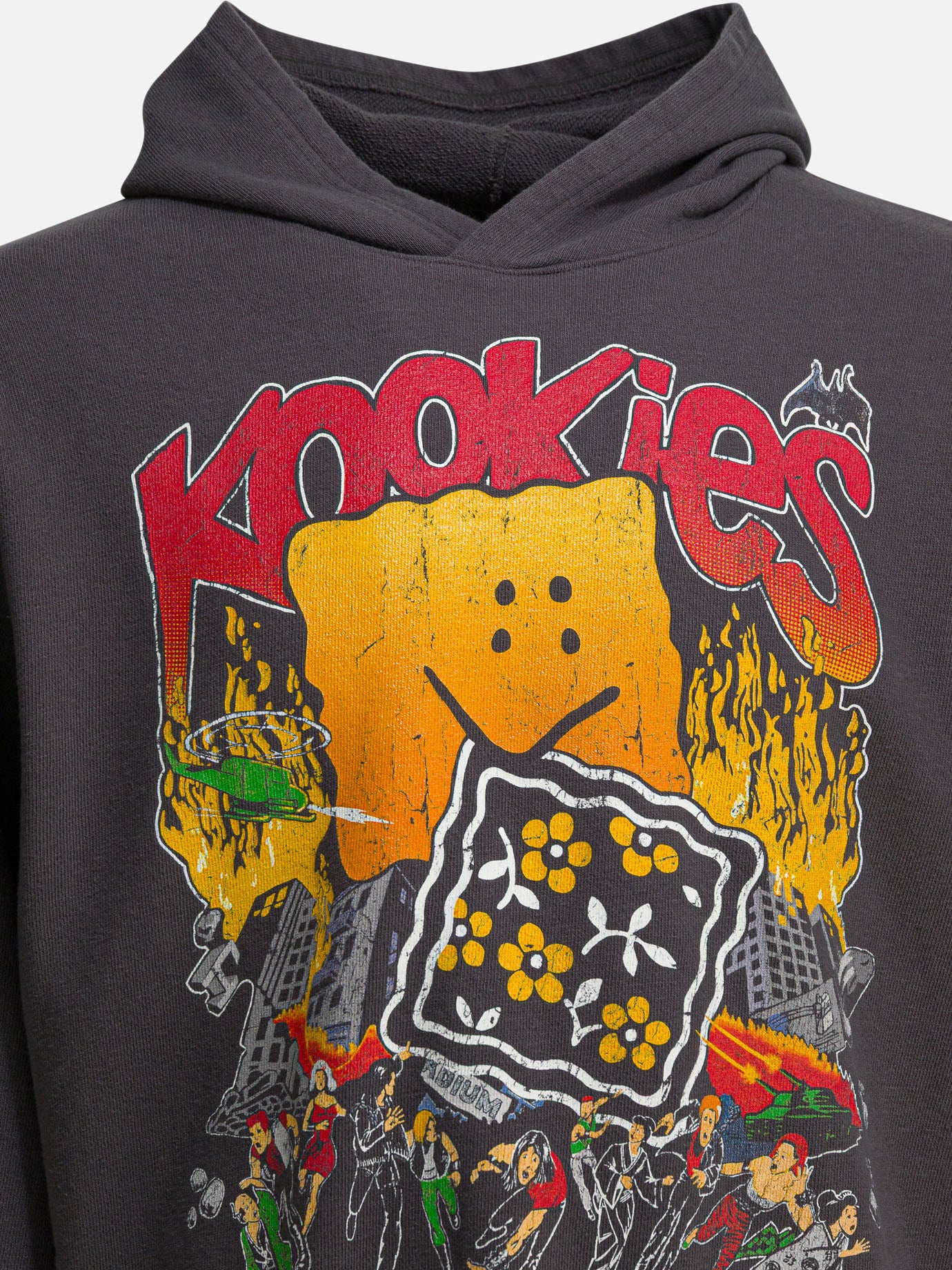 Hoodies Graphics  Brown - KAPITAL Men | PDP | VIETTI Online Store | thumbnail_3