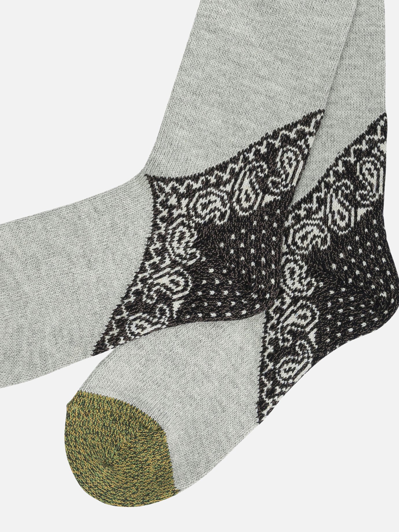 Classic socks 70% cotton 30% acrylic  Grey - KAPITAL Men | PDP | VIETTI Online Store | thumbnail_2