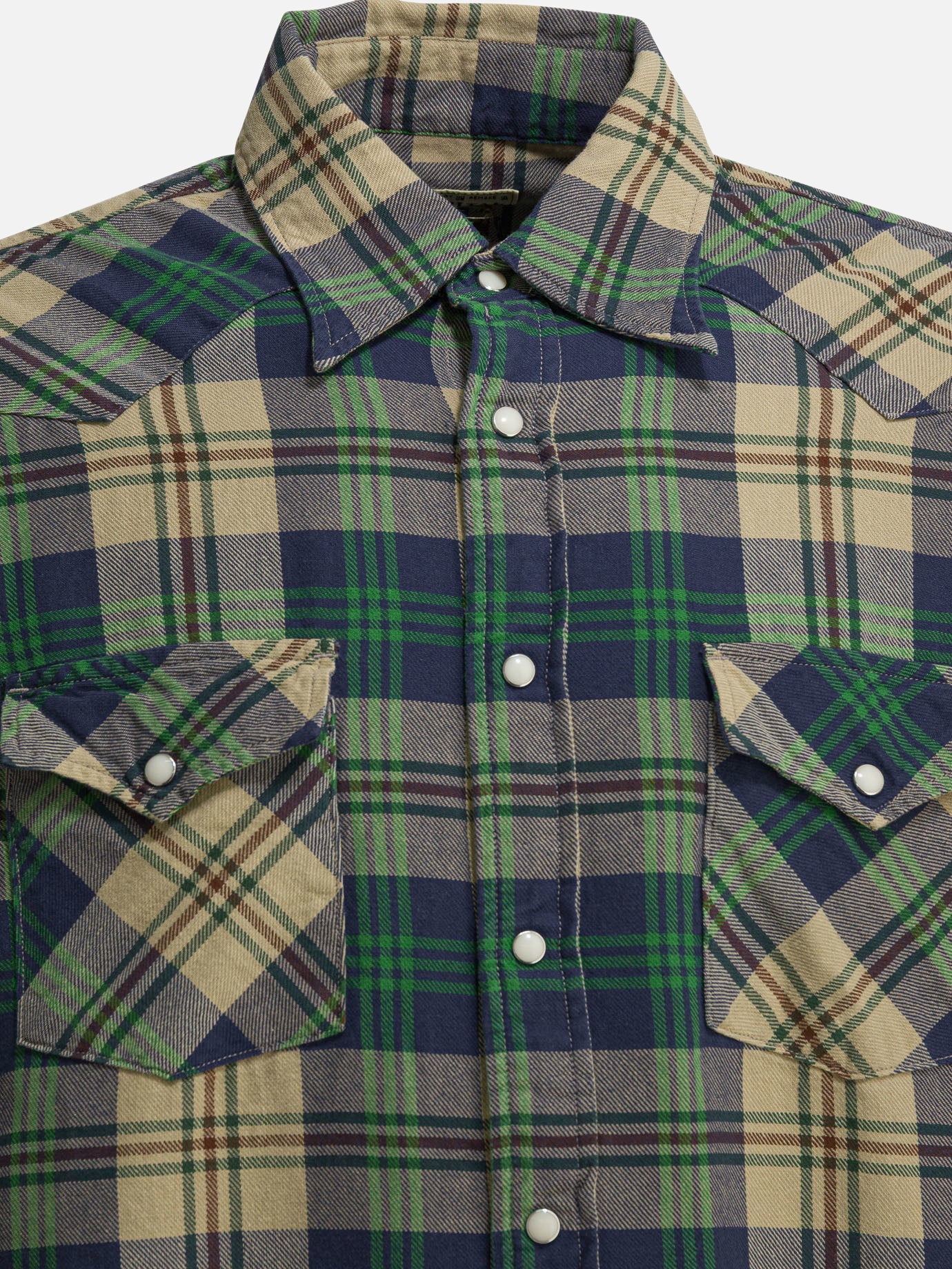 Casual shirts Check  Green - KAPITAL Men | PDP | VIETTI Online Store | Zoom-Modal_3
