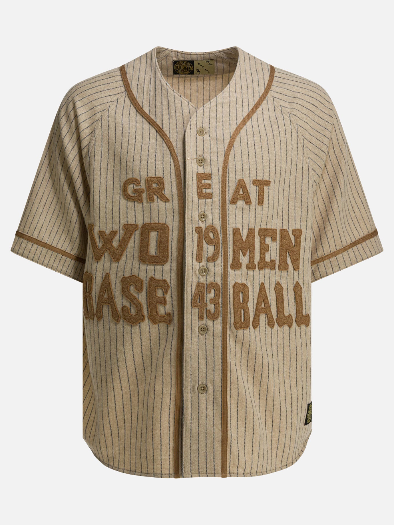 Casual shirts Striped  Beige - KAPITAL Men | PDP | VIETTI Online Store | Zoom-Modal
