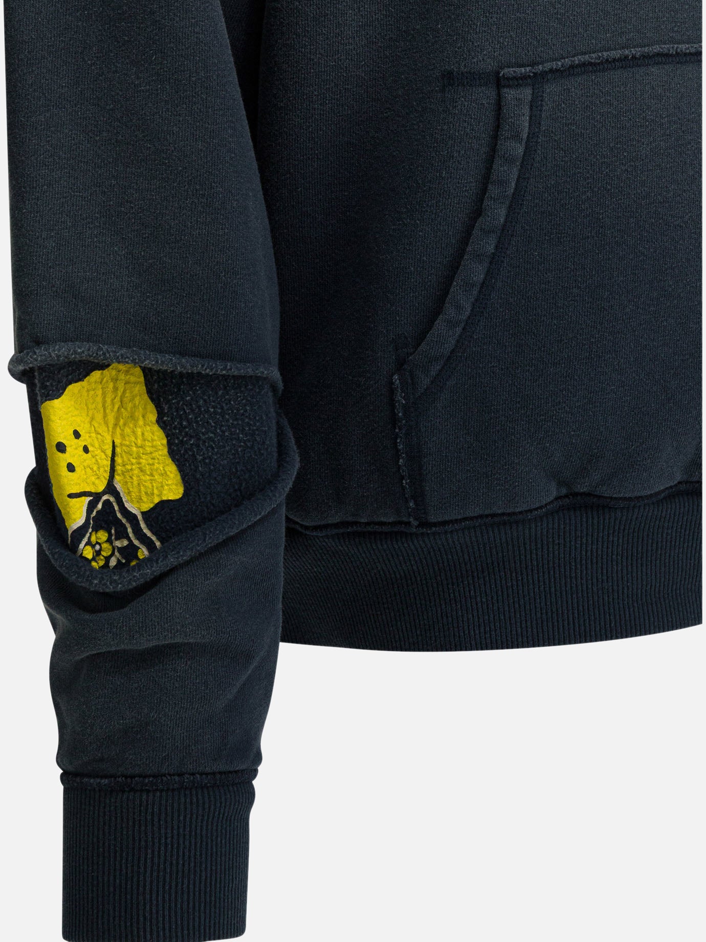 Hoodies Solid colour  Blue - KAPITAL Men | PDP | VIETTI Online Store | thumbnail_3