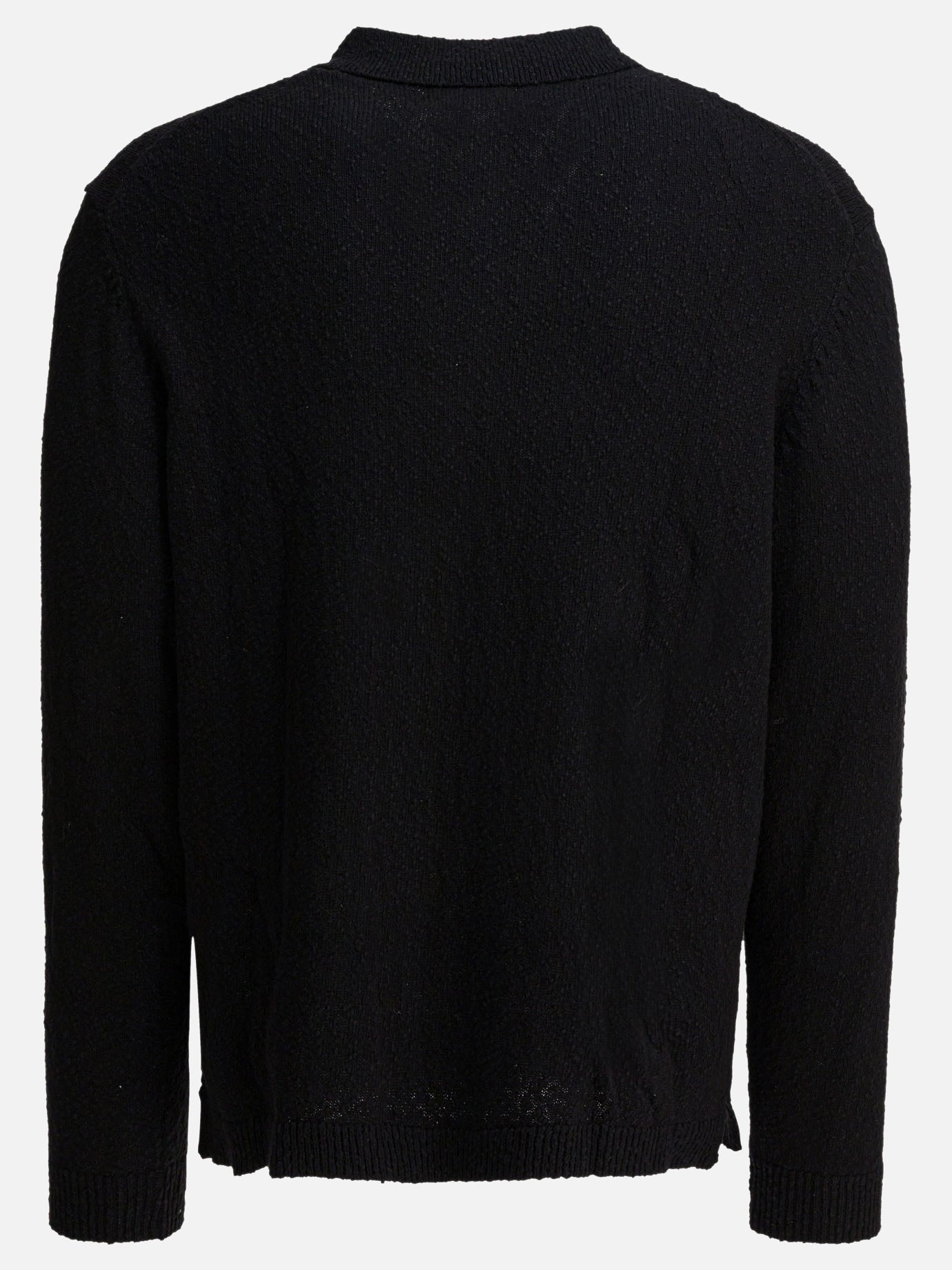 Polo shirts with buttons Solid colour  Black - NN.07 Men | PDP | VIETTI Online Store | thumbnail_2