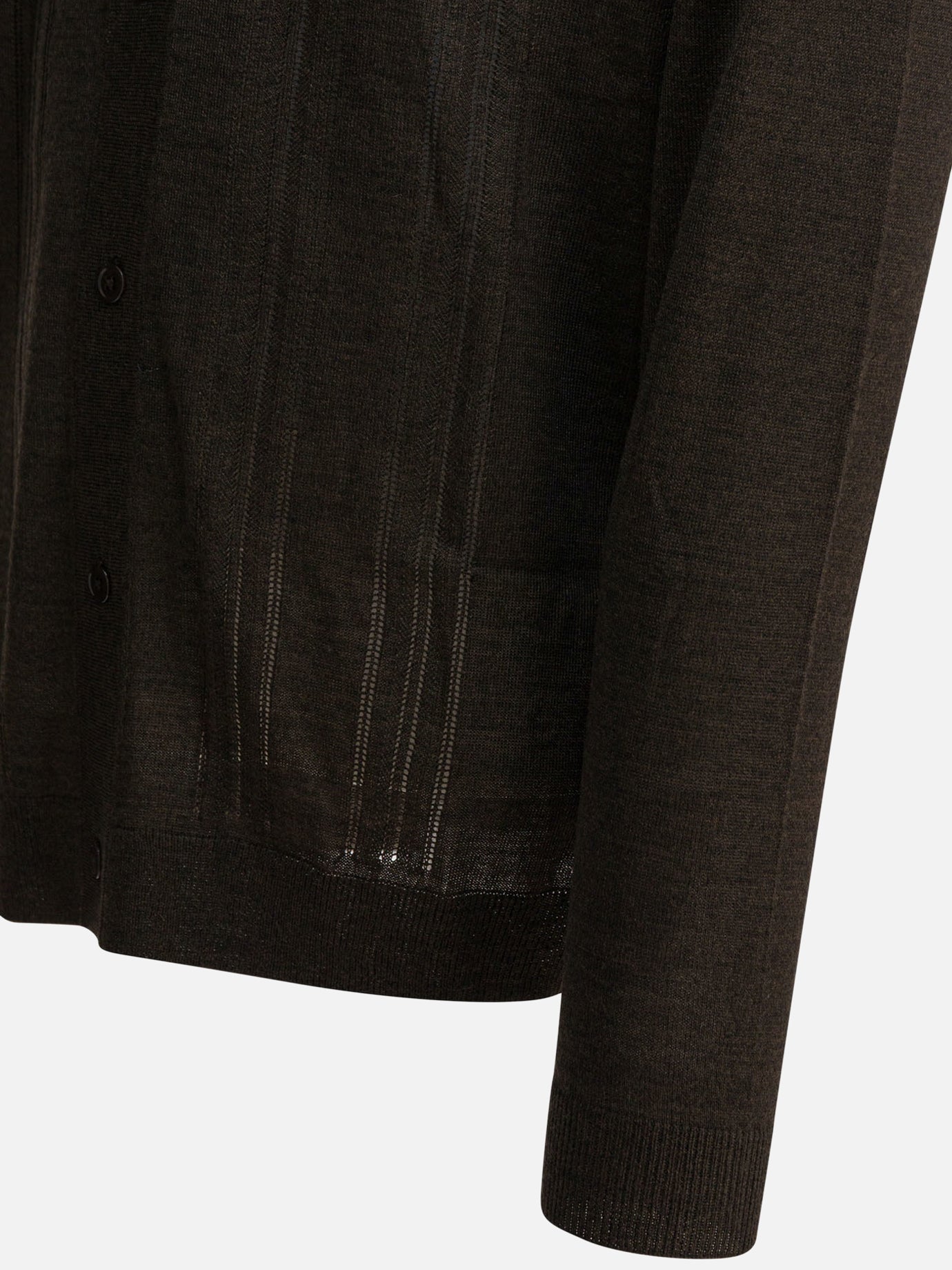 Cardigans Textured knit  Brown - NN.07 Men | PDP | VIETTI Online Store | Zoom-Modal_4
