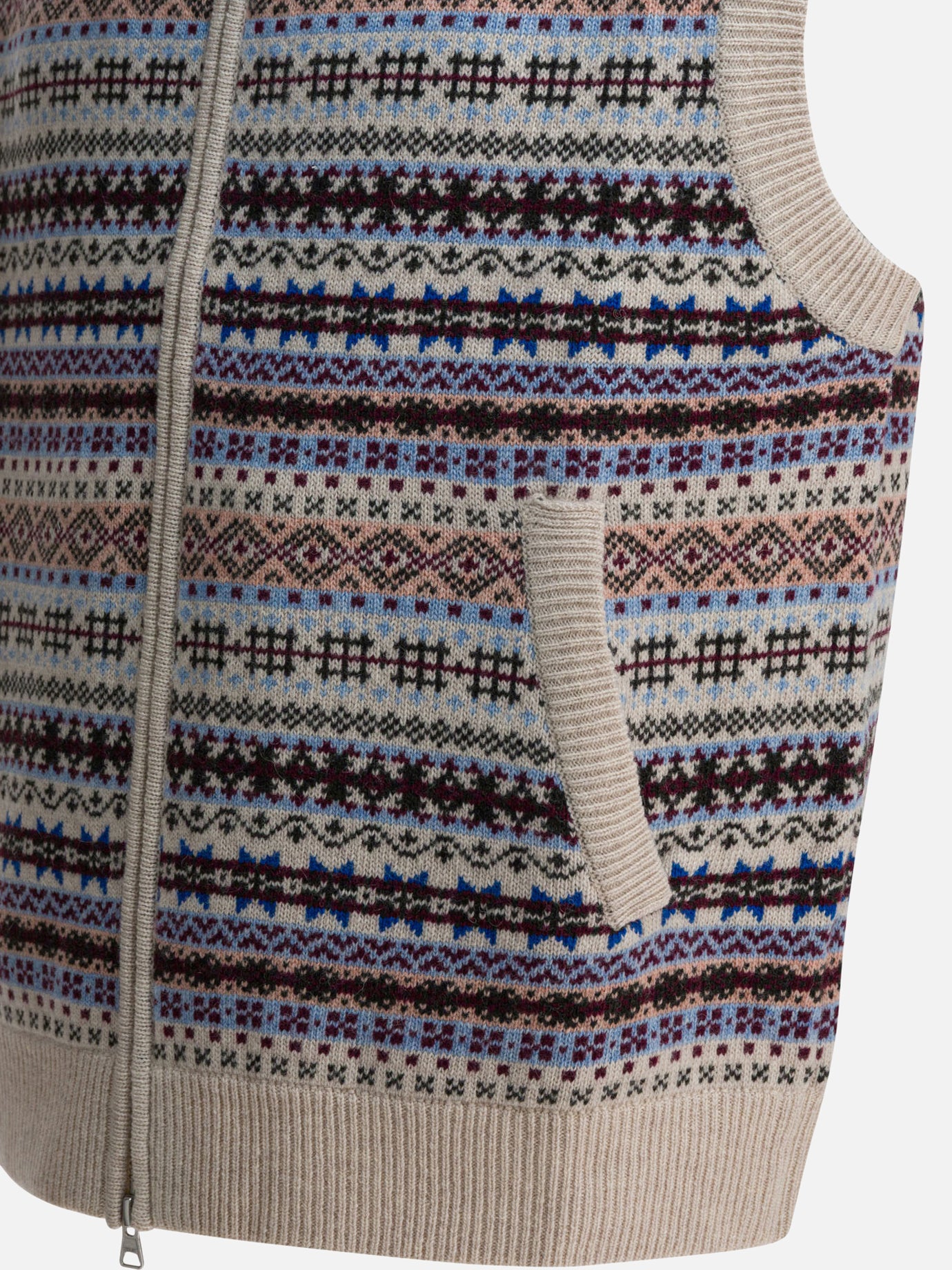Vests Textured knit  Beige - NN.07 Men | PDP | VIETTI Online Store | thumbnail_4