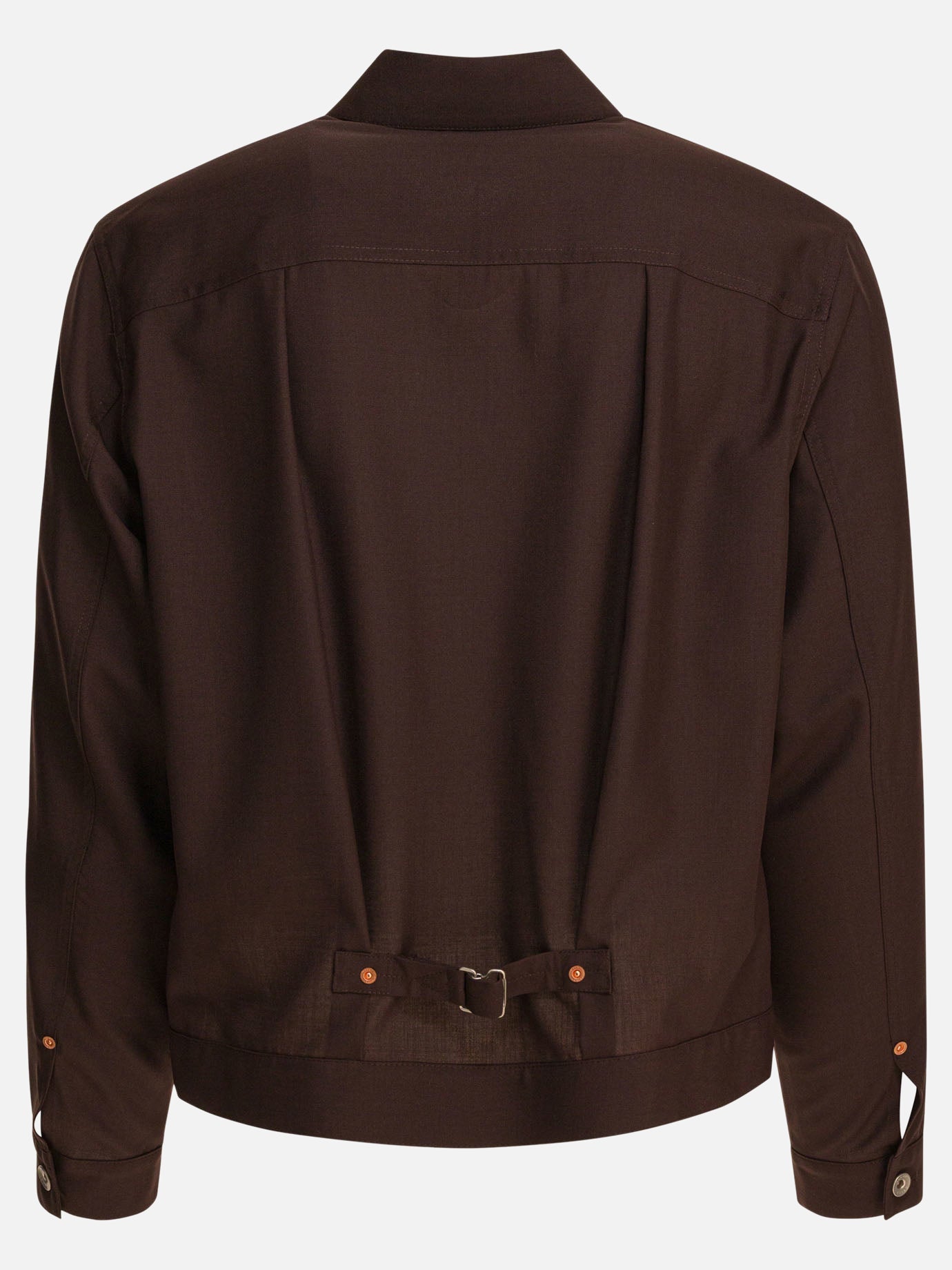 Overshirt jackets Solid colour  Brown - Sacai Men | PDP | VIETTI Online Store | thumbnail_2