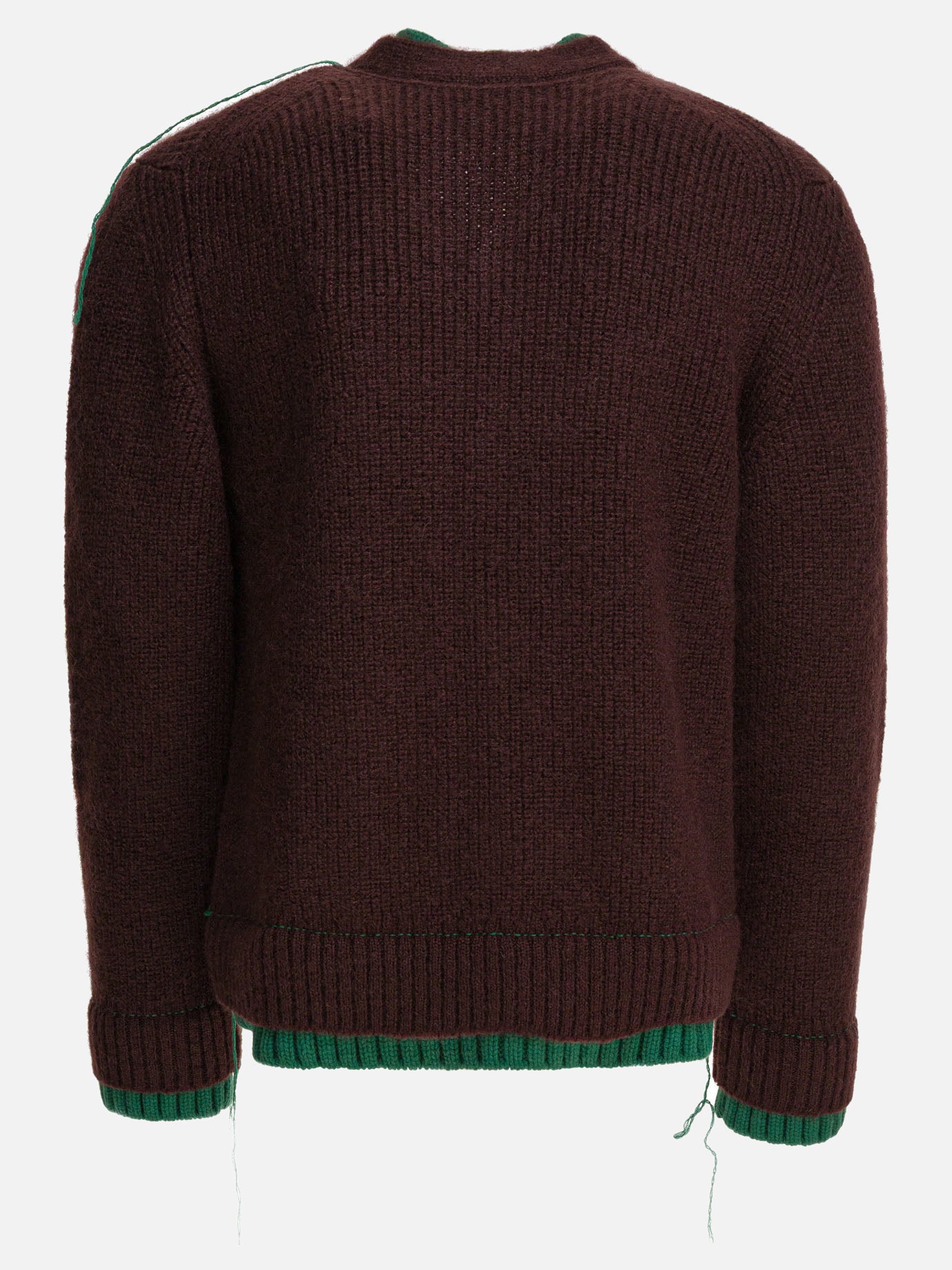 Cardigans Solid colour  Brown - Sacai Men | PDP | VIETTI Online Store | thumbnail_2