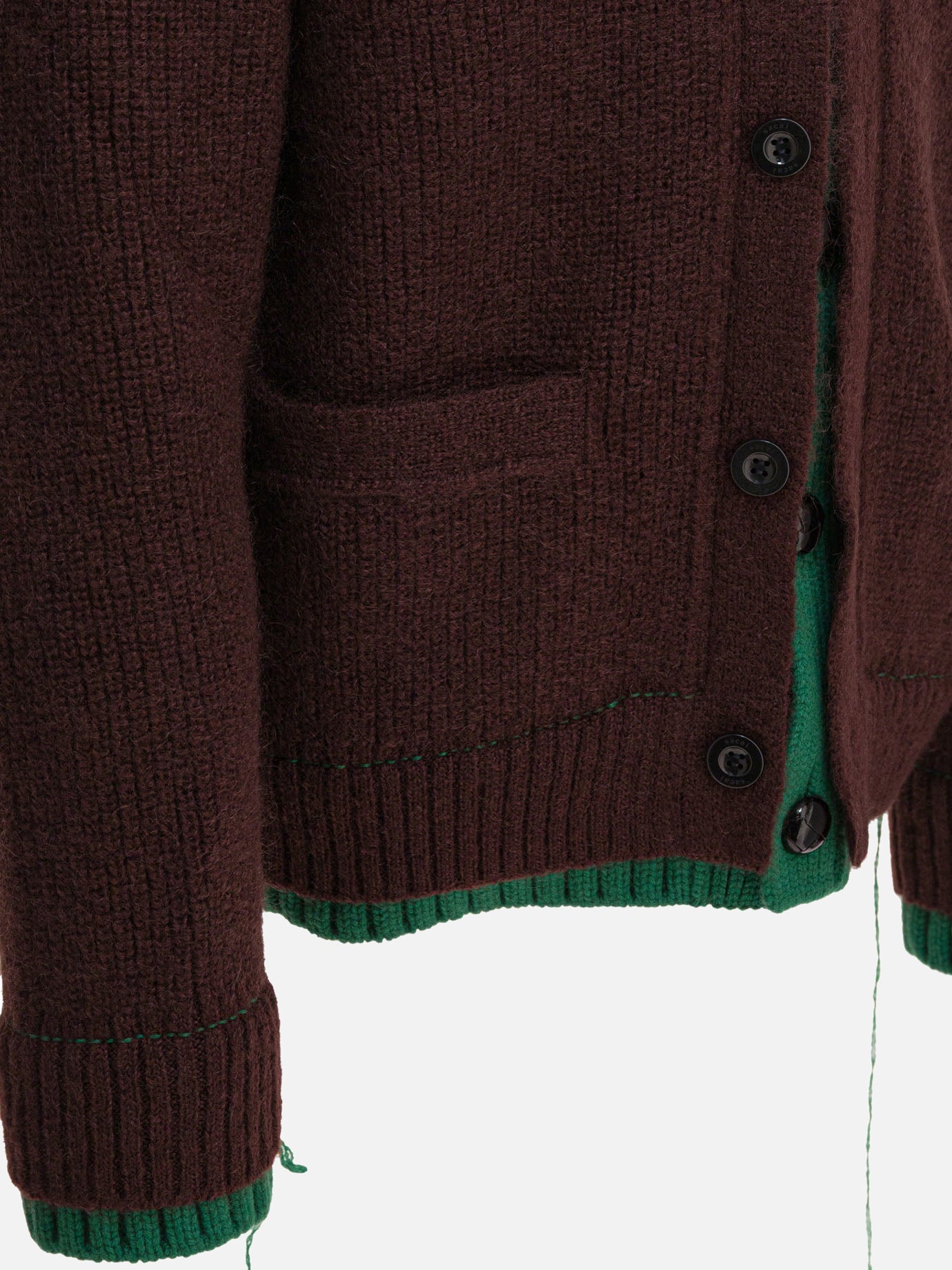 Cardigans Solid colour  Brown - Sacai Men | PDP | VIETTI Online Store | Zoom-Modal_4
