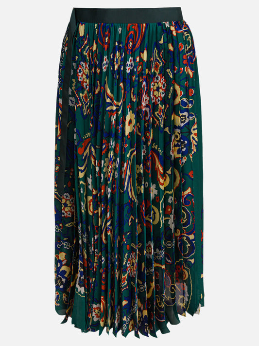 Long skirts Floral  Green - Sacai Women | PLP | VIETTI Online Store 

