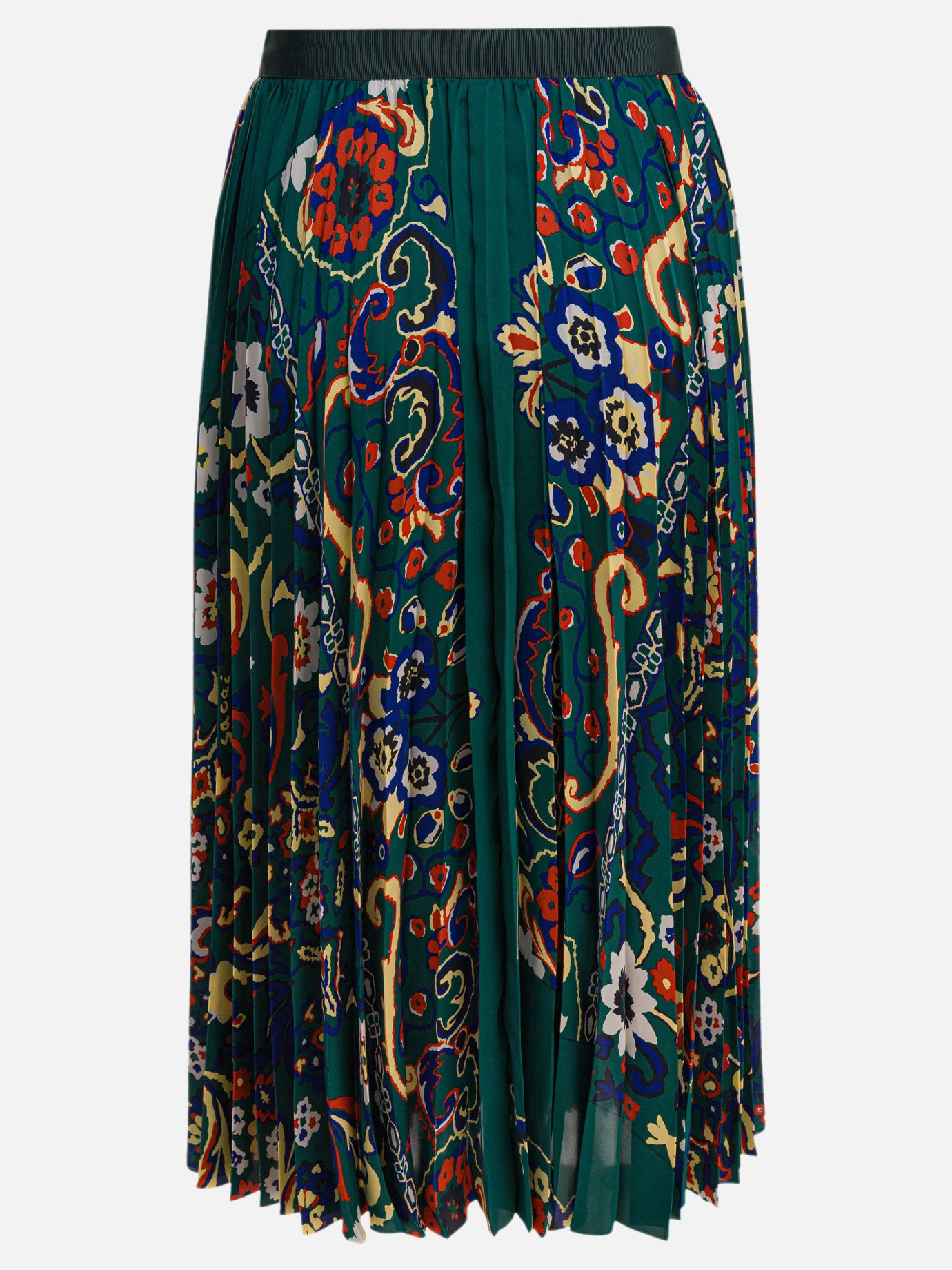 Long skirts Floral  Green - Sacai Women | PDP | VIETTI Online Store | thumbnail_2