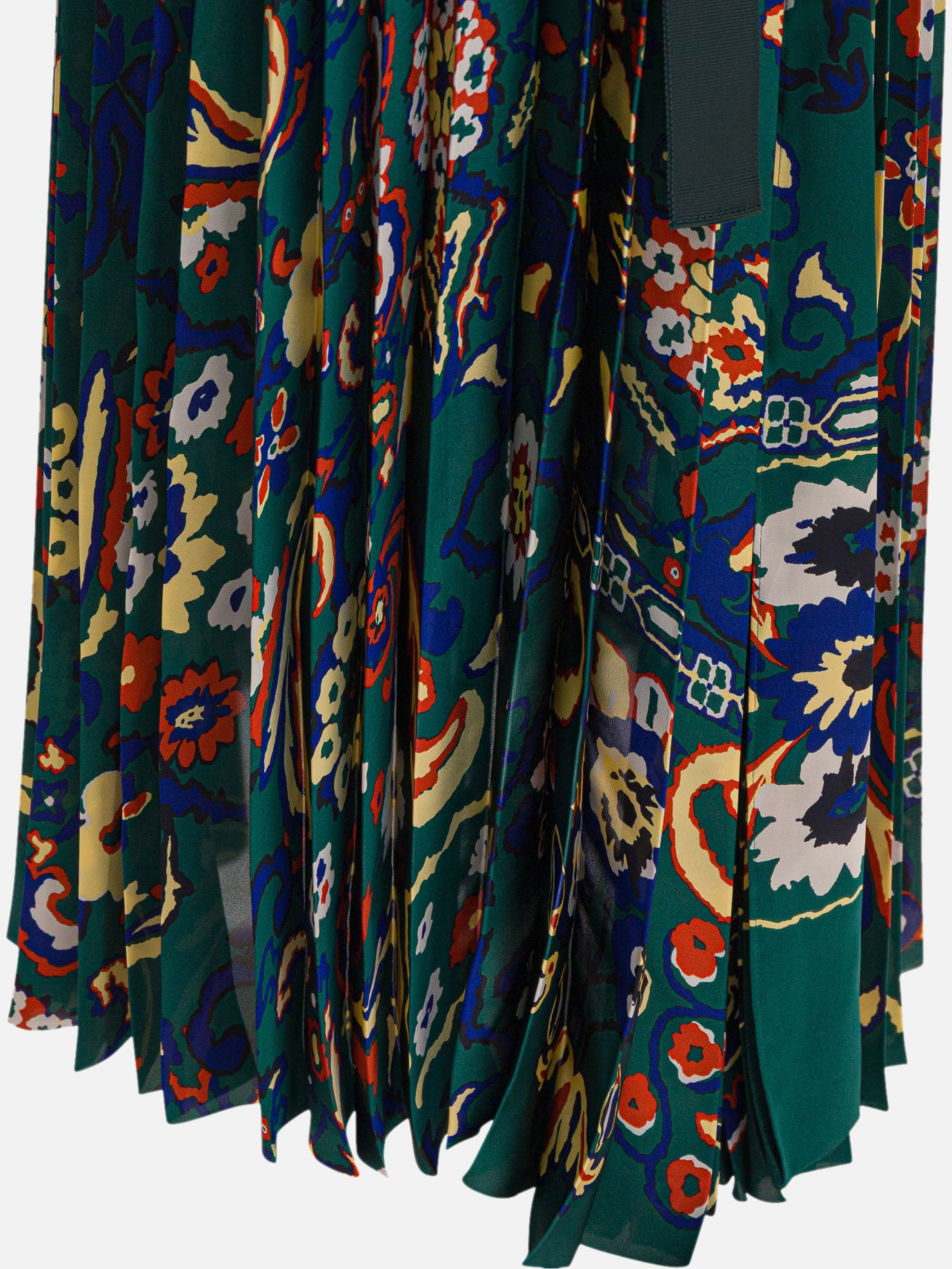 Long skirts Floral  Green - Sacai Women | PDP | VIETTI Online Store | thumbnail_4