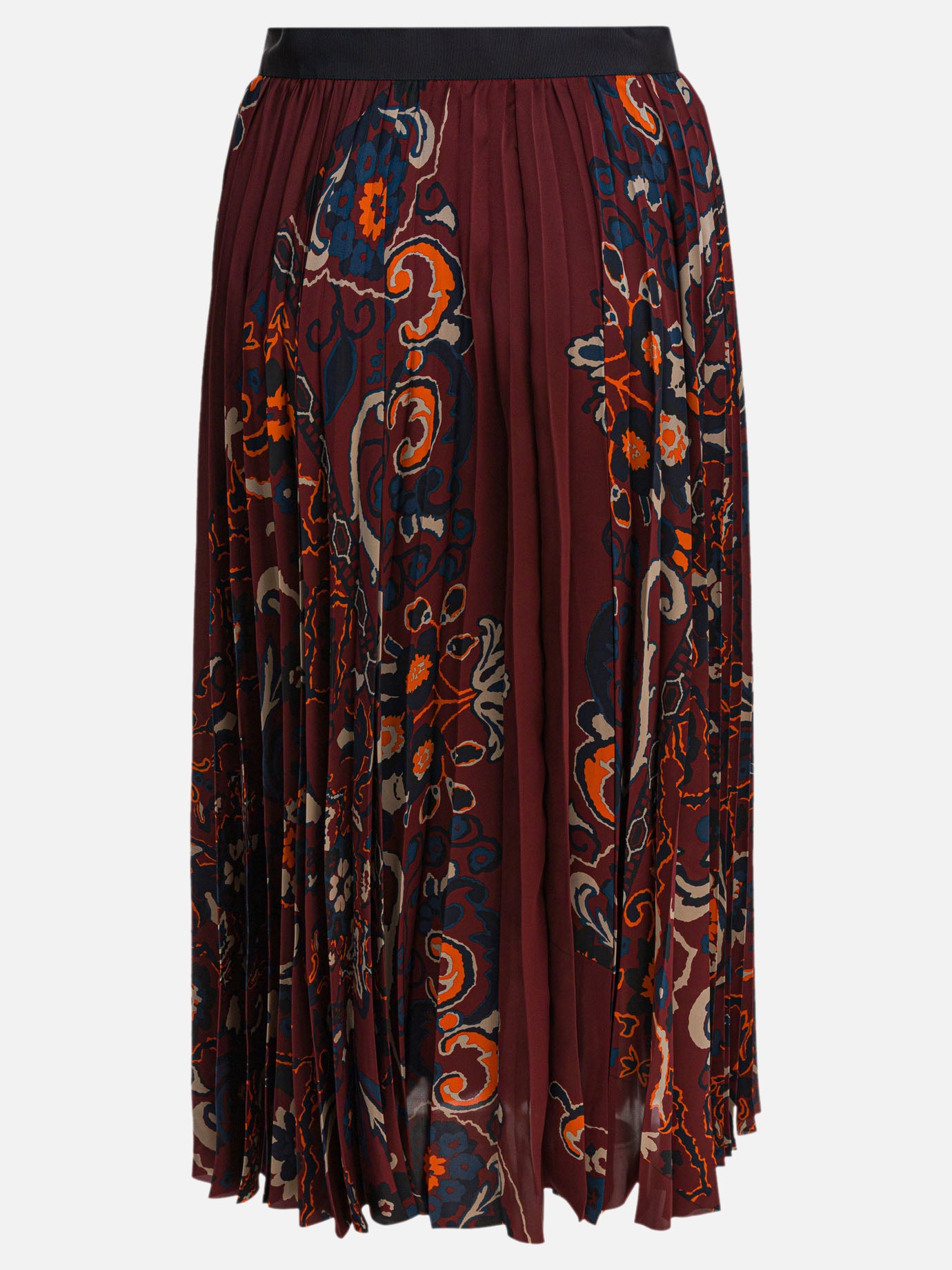 Long skirts Floral  Bordeaux - Sacai Women | PDP | VIETTI Online Store | Zoom-Modal_2
