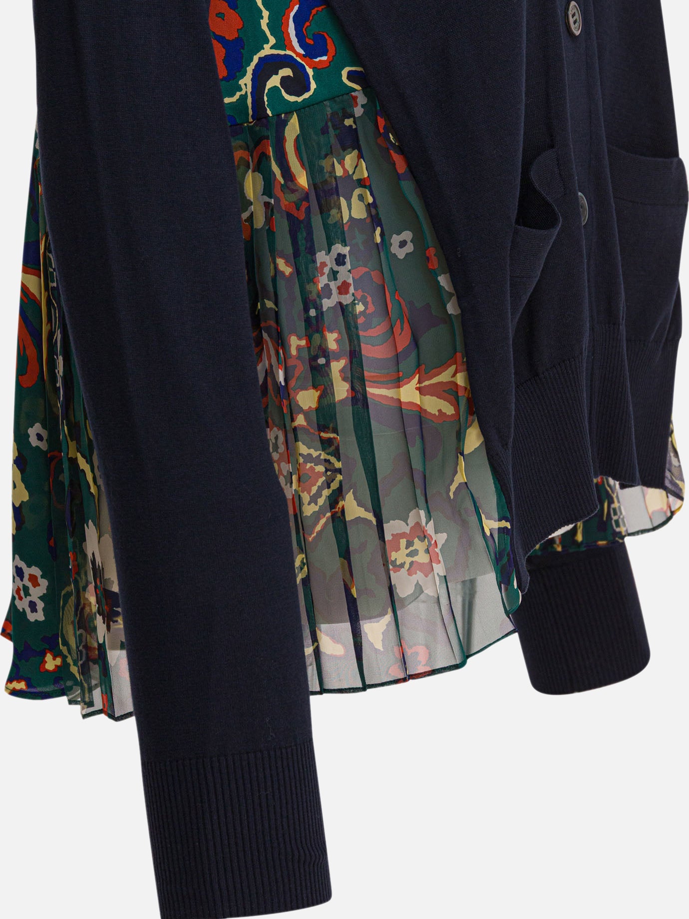 Cardigans Floral  Blue - Sacai Women | PDP | VIETTI Online Store | thumbnail_4