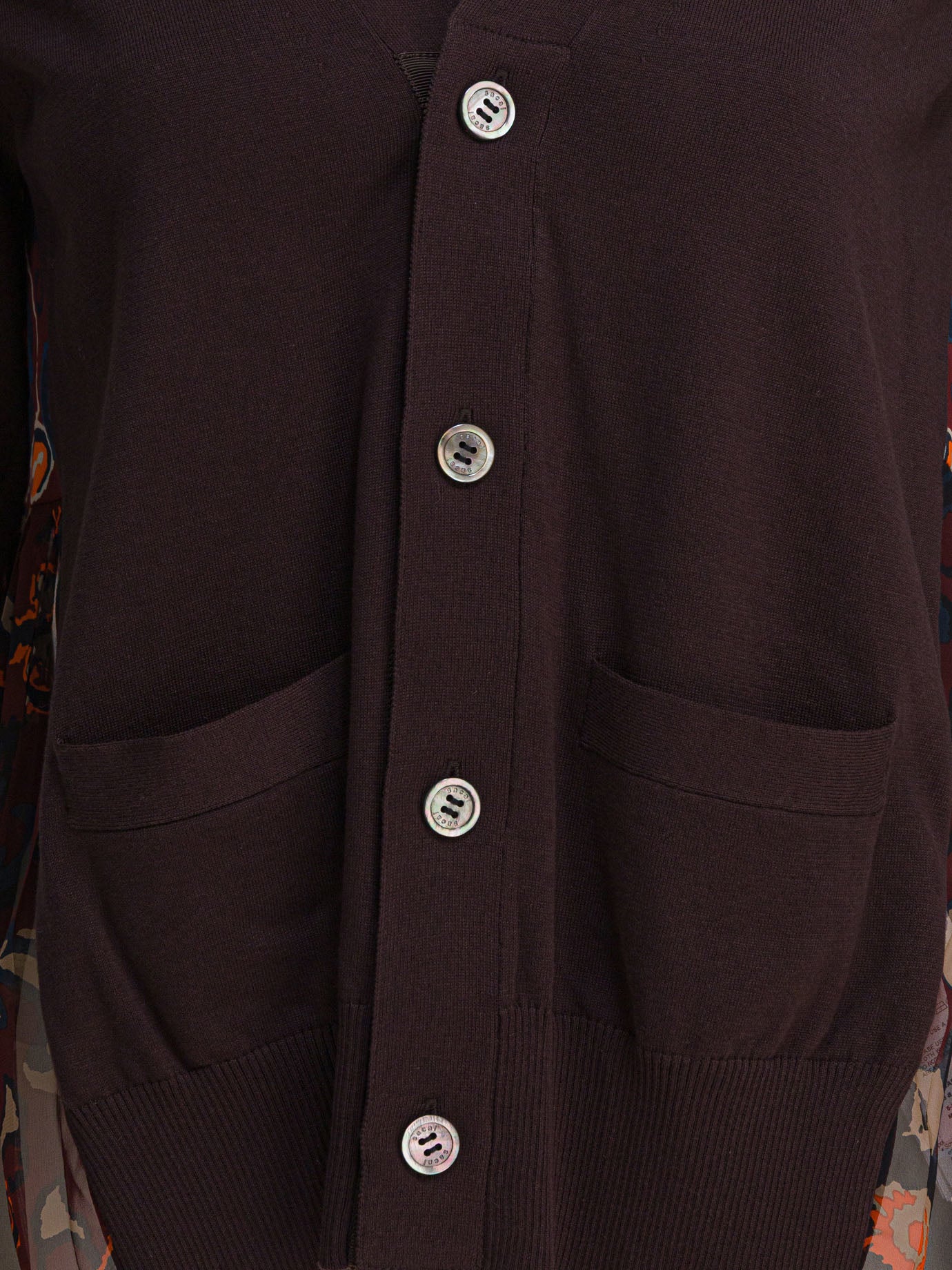 Cardigans Floral  Brown - Sacai Women | PDP | VIETTI Online Store | Zoom-Modal_3
