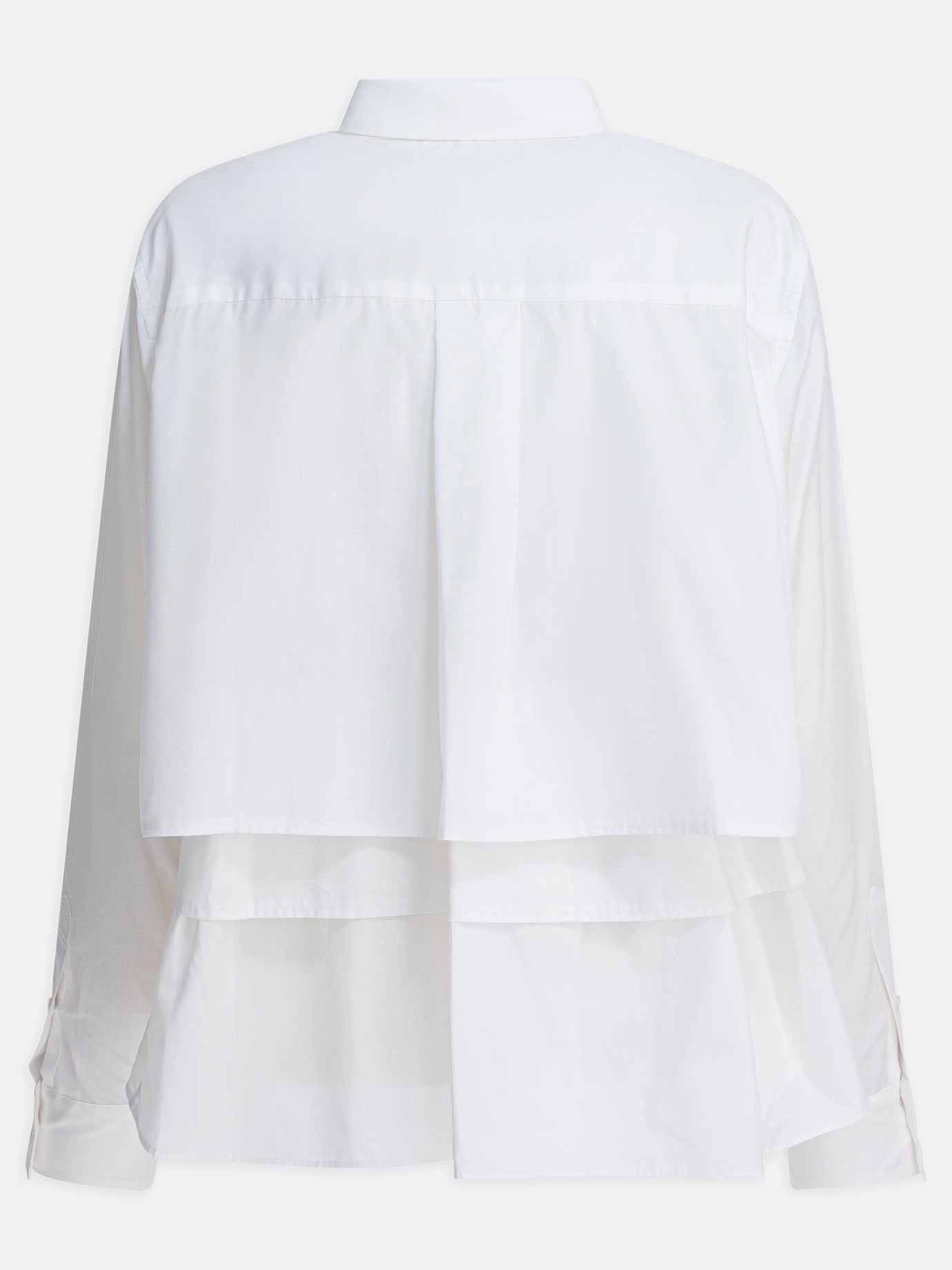 Casual shirts Solid colour  White - Sacai Women | PDP | VIETTI Online Store | Zoom-Modal_2
