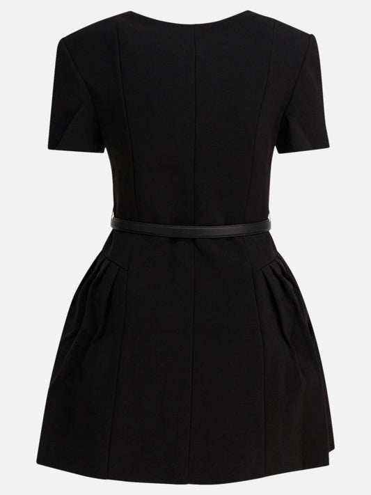 Mini dresses Solid colour  Black - Self-portrait Women | PDP | VIETTI Online Store | 2
