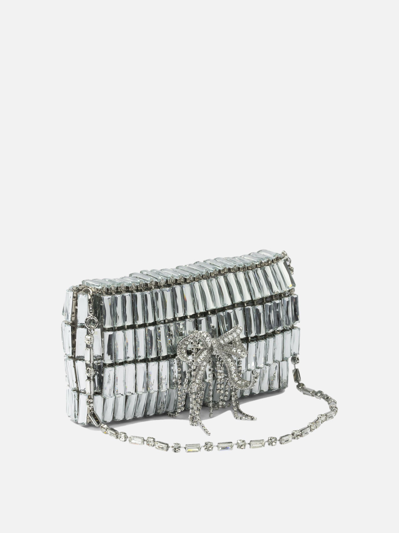 Mini bags 17x3x10 cm  Silver - Self-portrait Women | PDP | VIETTI Online Store | Zoom-Modal_2
