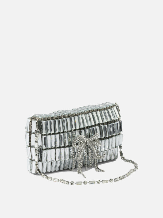 Mini bags 17x3x10 cm  Silver - Self-portrait Women | PDP | VIETTI Online Store | 2
