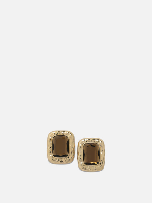 Earrings 100% brass  Gold - Self-portrait Women | PDP | VIETTI Online Store 

