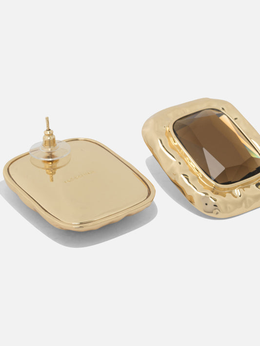 Earrings 100% brass  Gold - Self-portrait Women | PDP | VIETTI Online Store | 2
