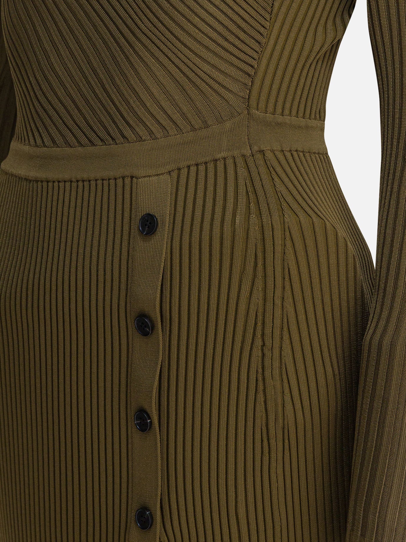 Mini dresses Solid colour  Green - Self-portrait Women | PDP | VIETTI Online Store | thumbnail_4