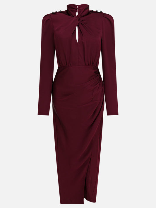 Midi dresses Solid colour  Purple - Self-portrait Women | PLP | VIETTI Online Store 
