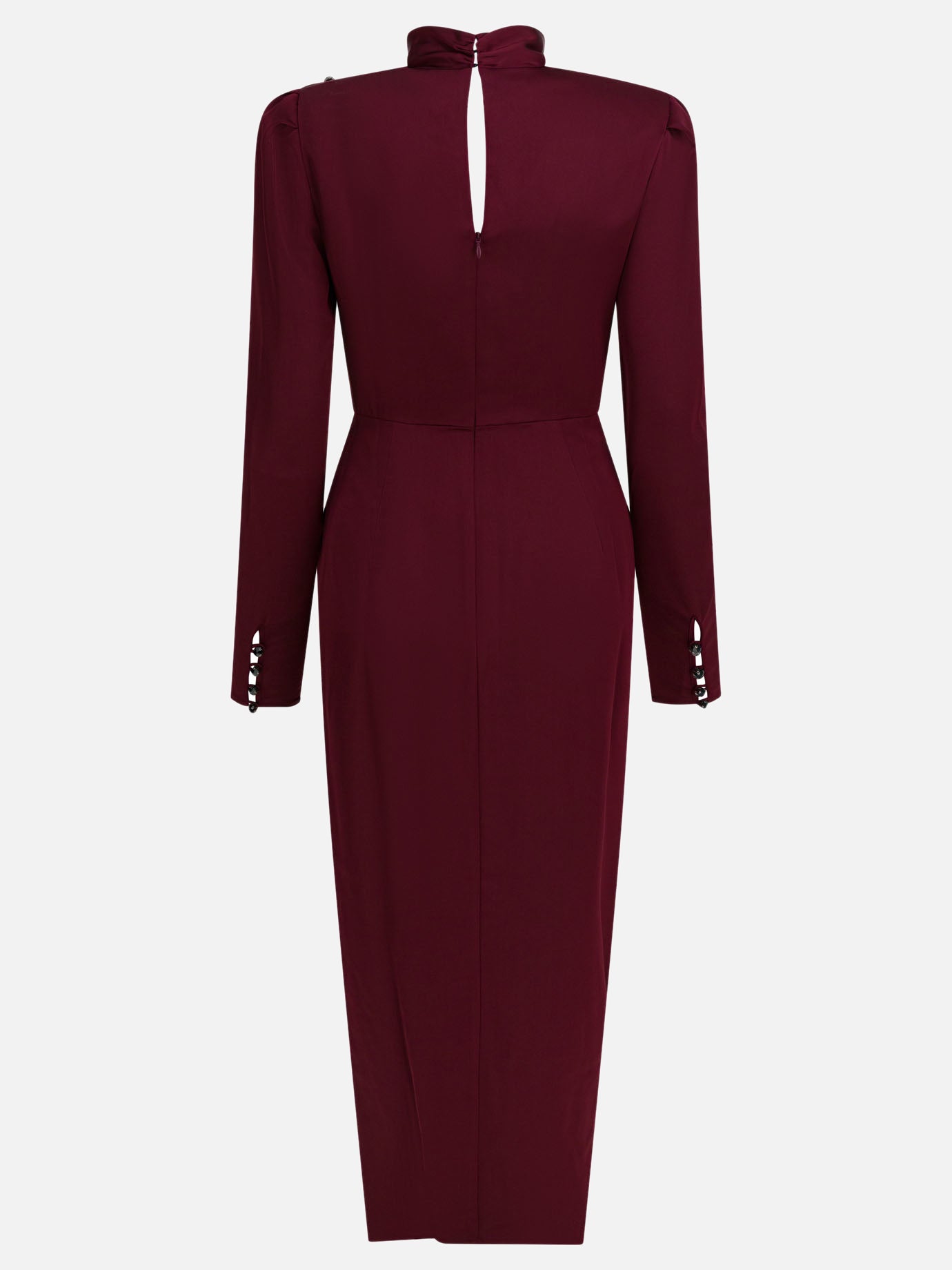 Midi dresses Solid colour  Purple - Self-portrait Women | PDP | VIETTI Online Store | Zoom-Modal_2
