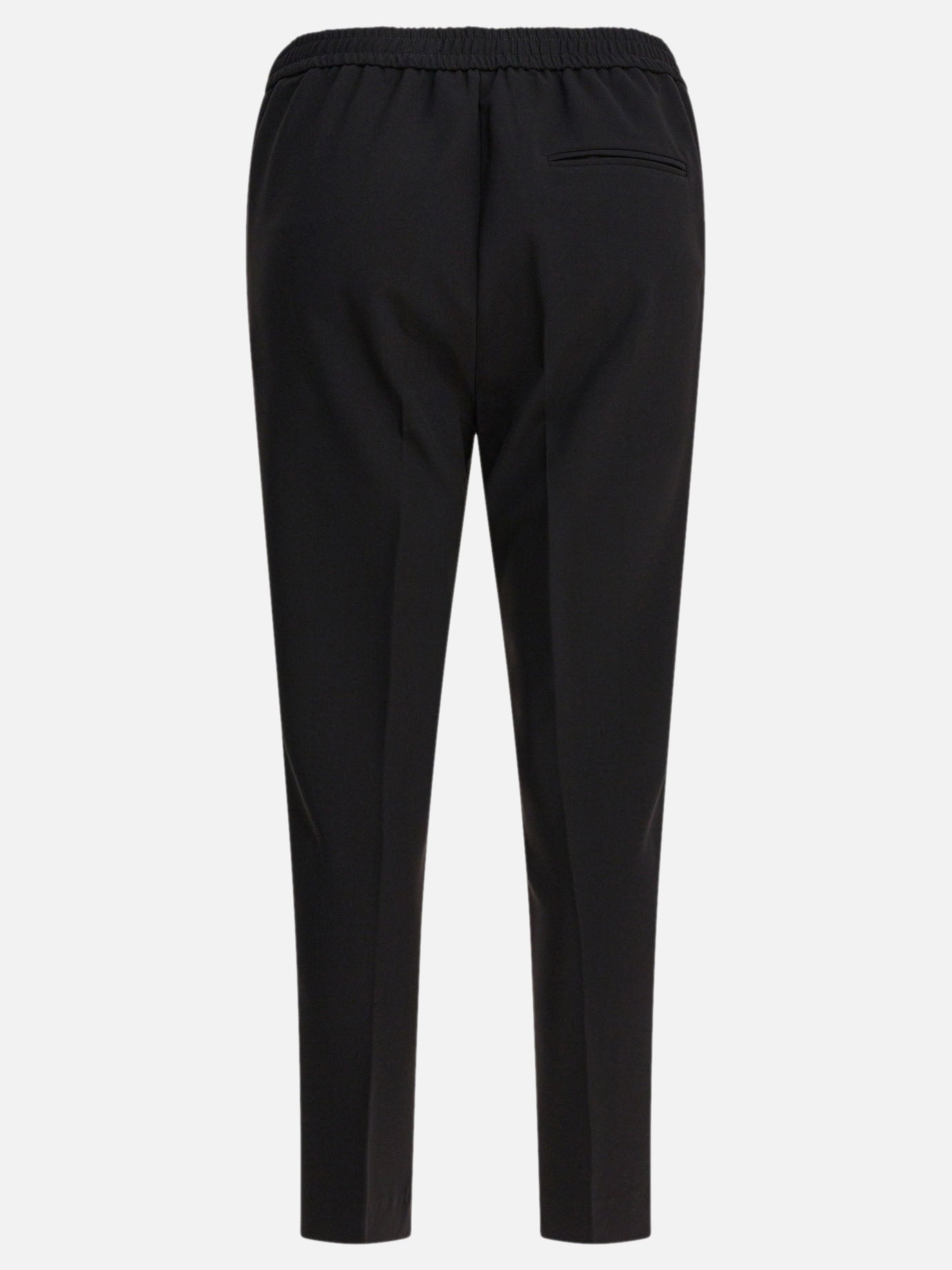 Leisure trousers Solid colour  Black - Semper Women | PDP | VIETTI Online Store | thumbnail_2