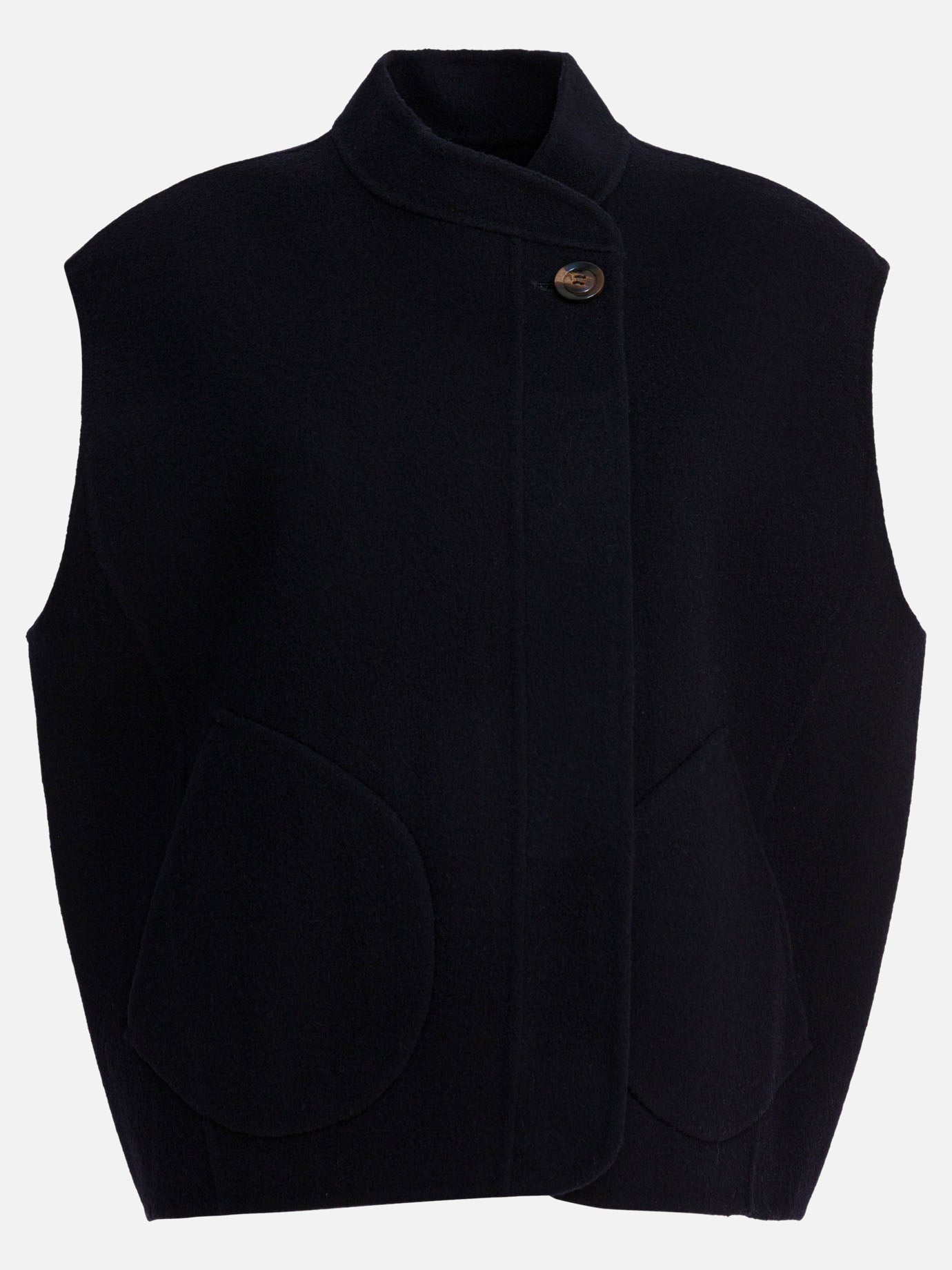 Vest jackets Solid colour  Blue - Soeur Women | PDP | VIETTI Online Store | Zoom-Modal
