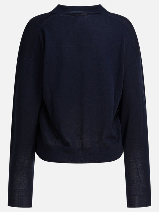 V neck sweaters Solid colour  Blue - Soeur Women | PLP | VIETTI Online Store | 2
