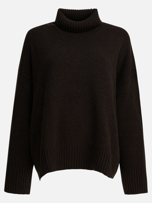 Turtleneck sweaters Solid colour  Brown - Soeur Women | PLP | VIETTI Online Store 
