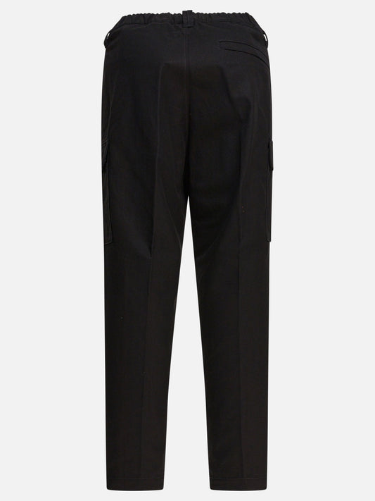 Cargo & parachute trousers Logo  Black - Stone Island Men | PLP | VIETTI Online Store | 2
