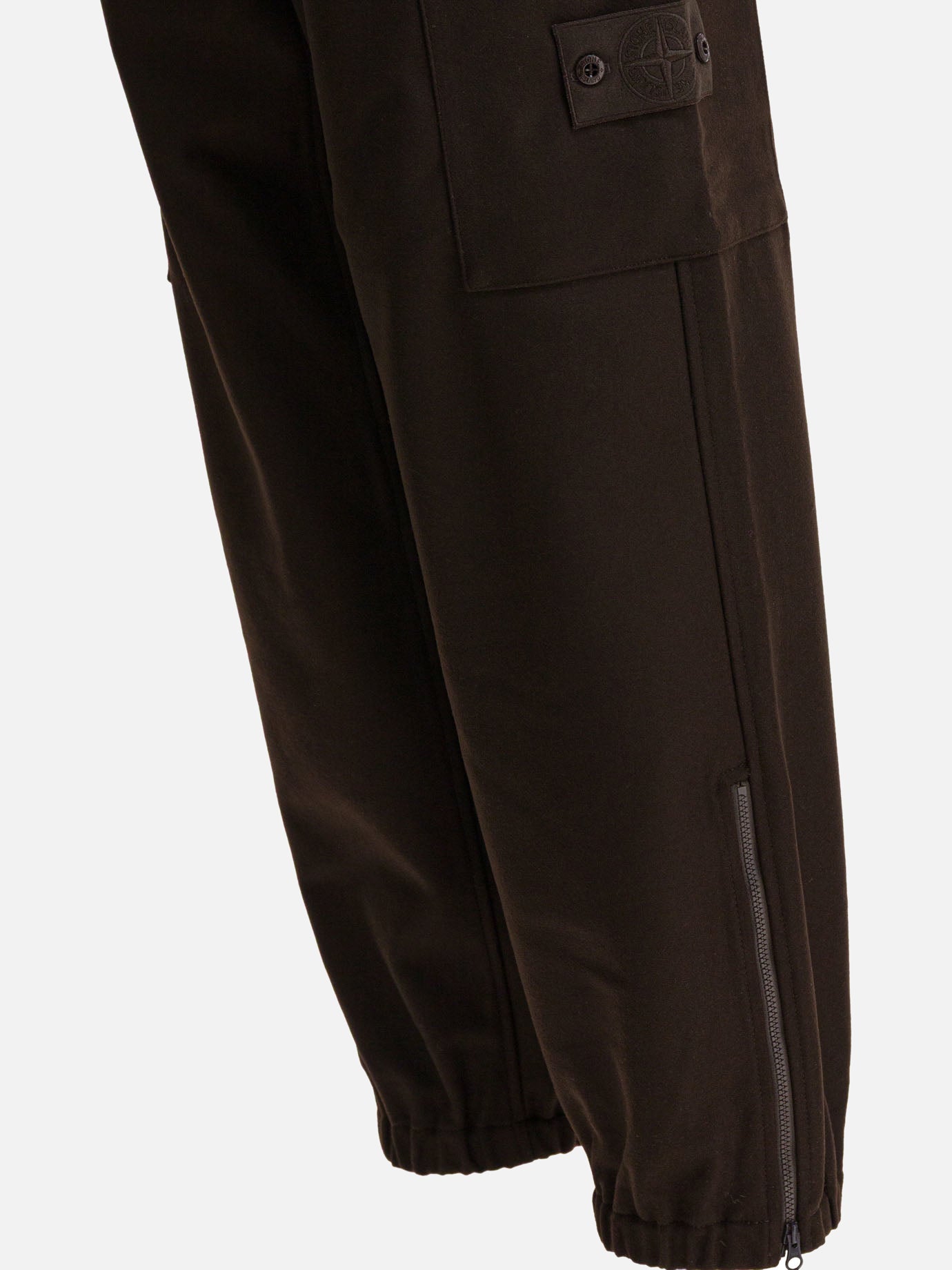 Cargo & parachute trousers Solid colour  Brown - Stone Island Men | PDP | VIETTI Online Store | Zoom-Modal_4
