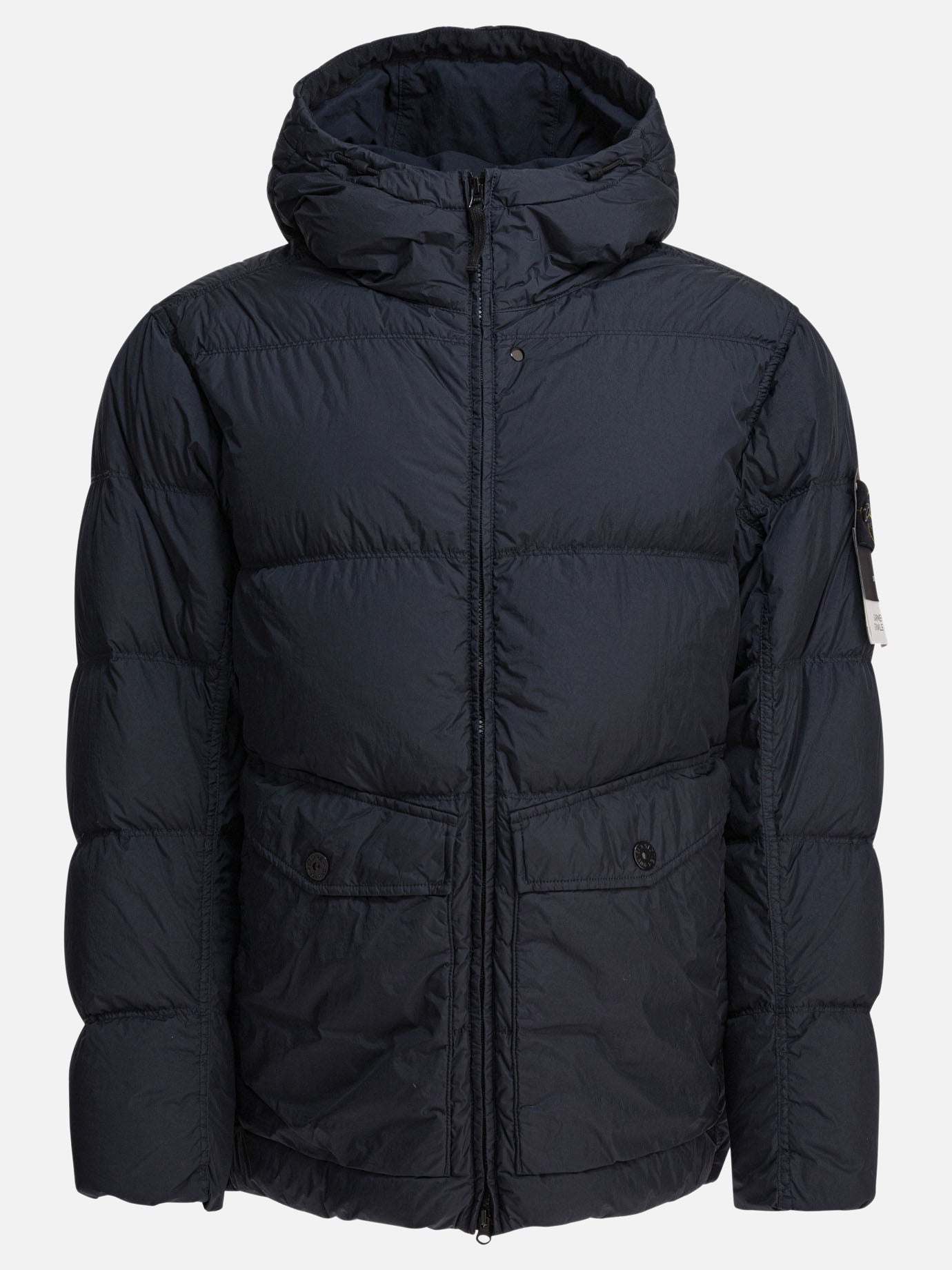 Down jackets Logo  Blue - Stone Island Men | PDP | VIETTI Online Store | thumbnail