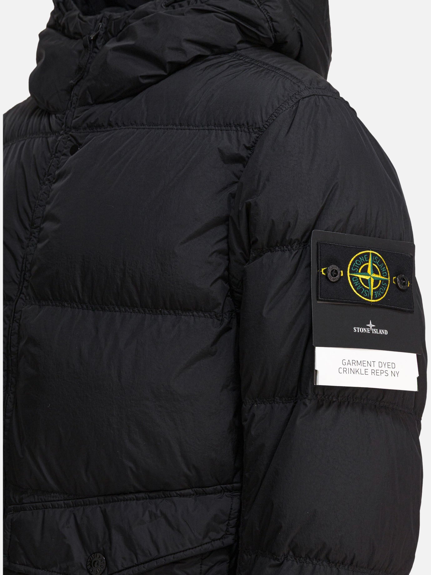 Down jackets Logo  Black - Stone Island Men | PDP | VIETTI Online Store | Zoom-Modal_4
