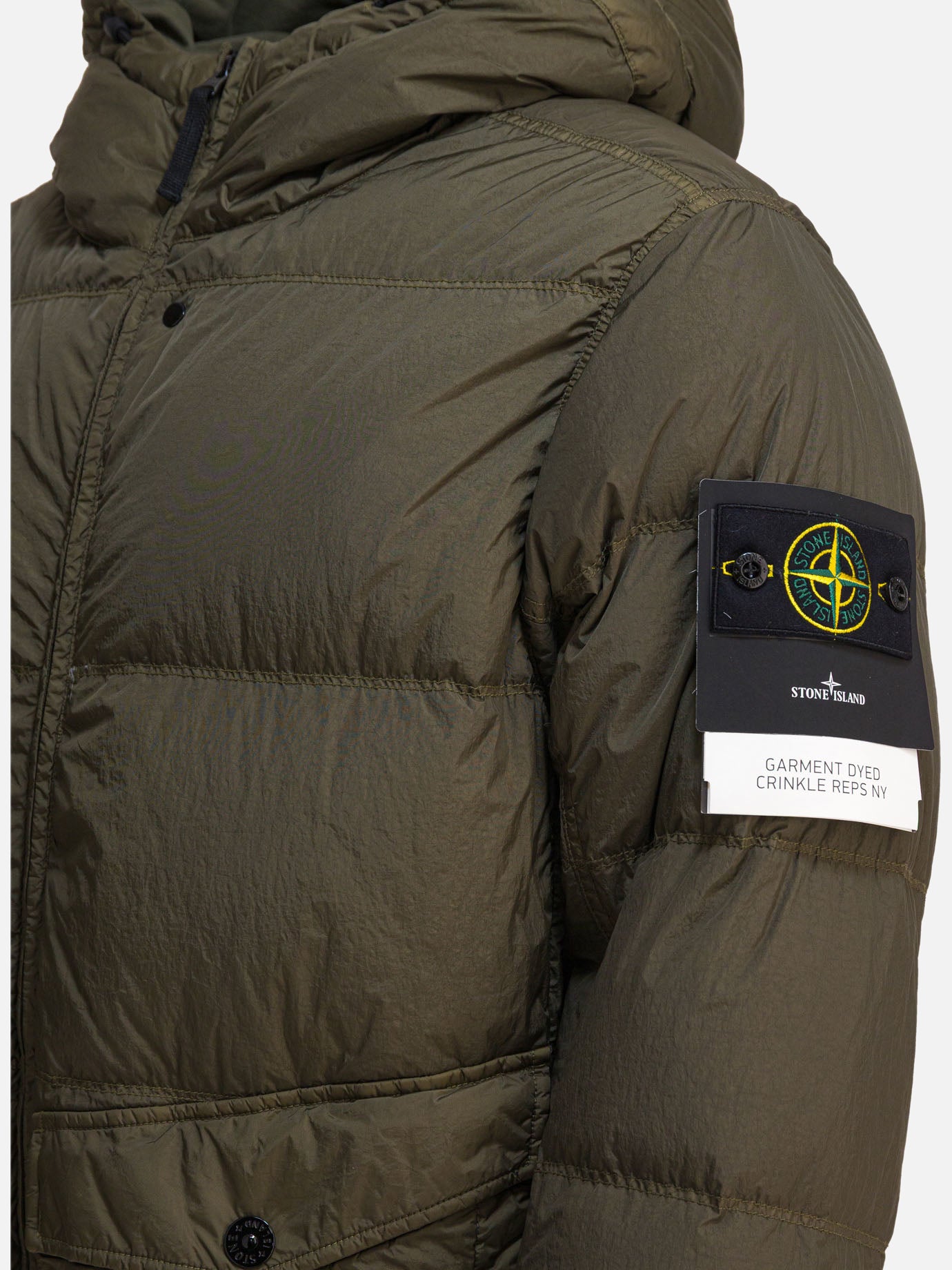 Down jackets Logo  Green - Stone Island Men | PDP | VIETTI Online Store | Zoom-Modal_4
