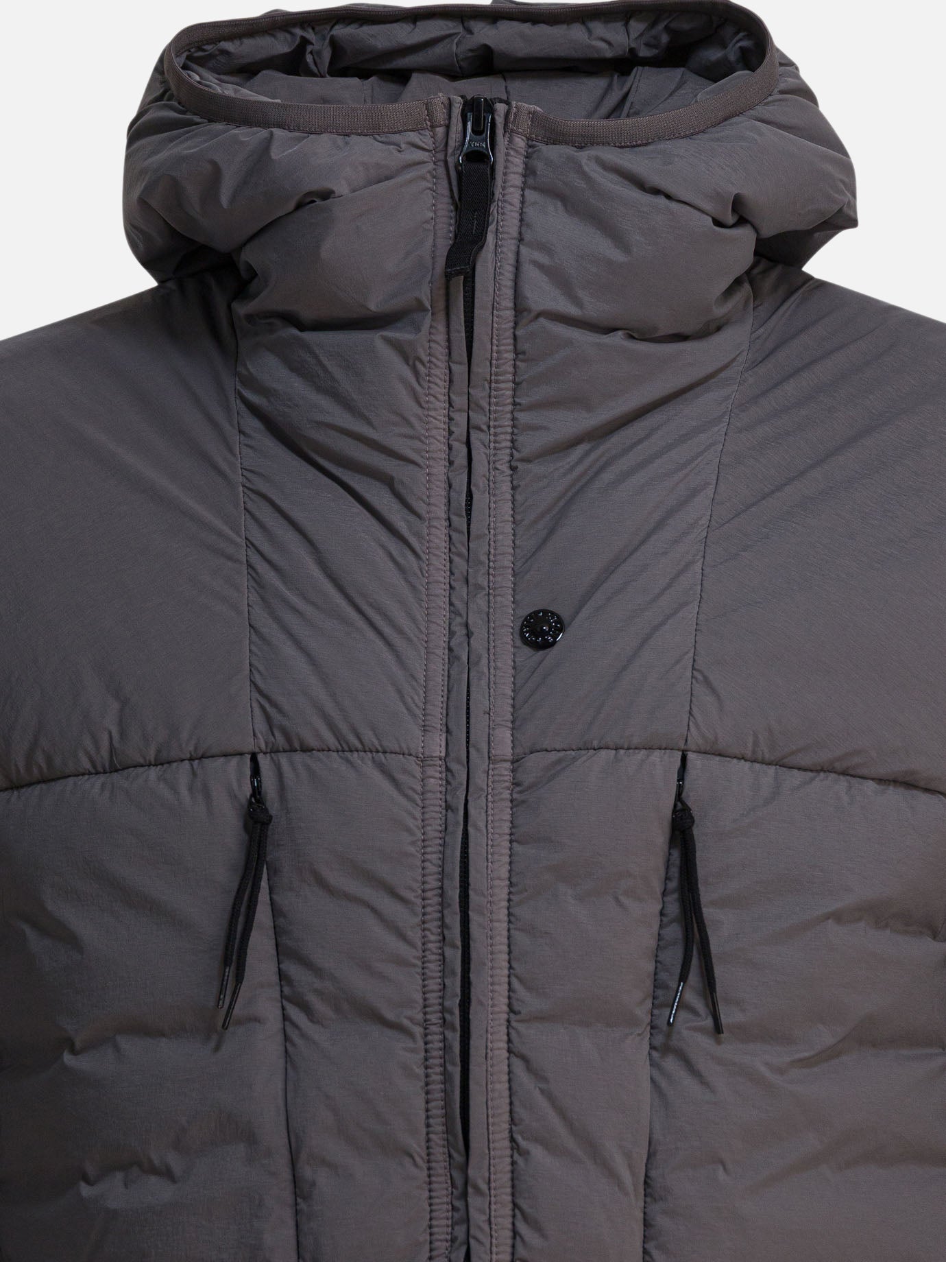 Down jackets Solid colour  Grey - Stone Island Men | PDP | VIETTI Online Store | Zoom-Modal_3

