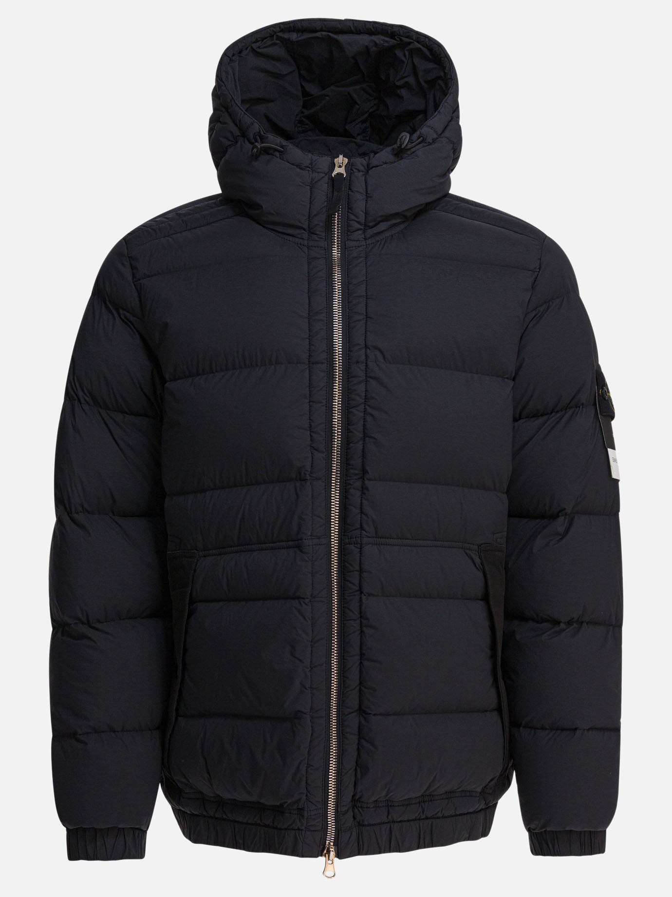 Down jackets Logo  Black - Stone Island Men | PDP | VIETTI Online Store | thumbnail