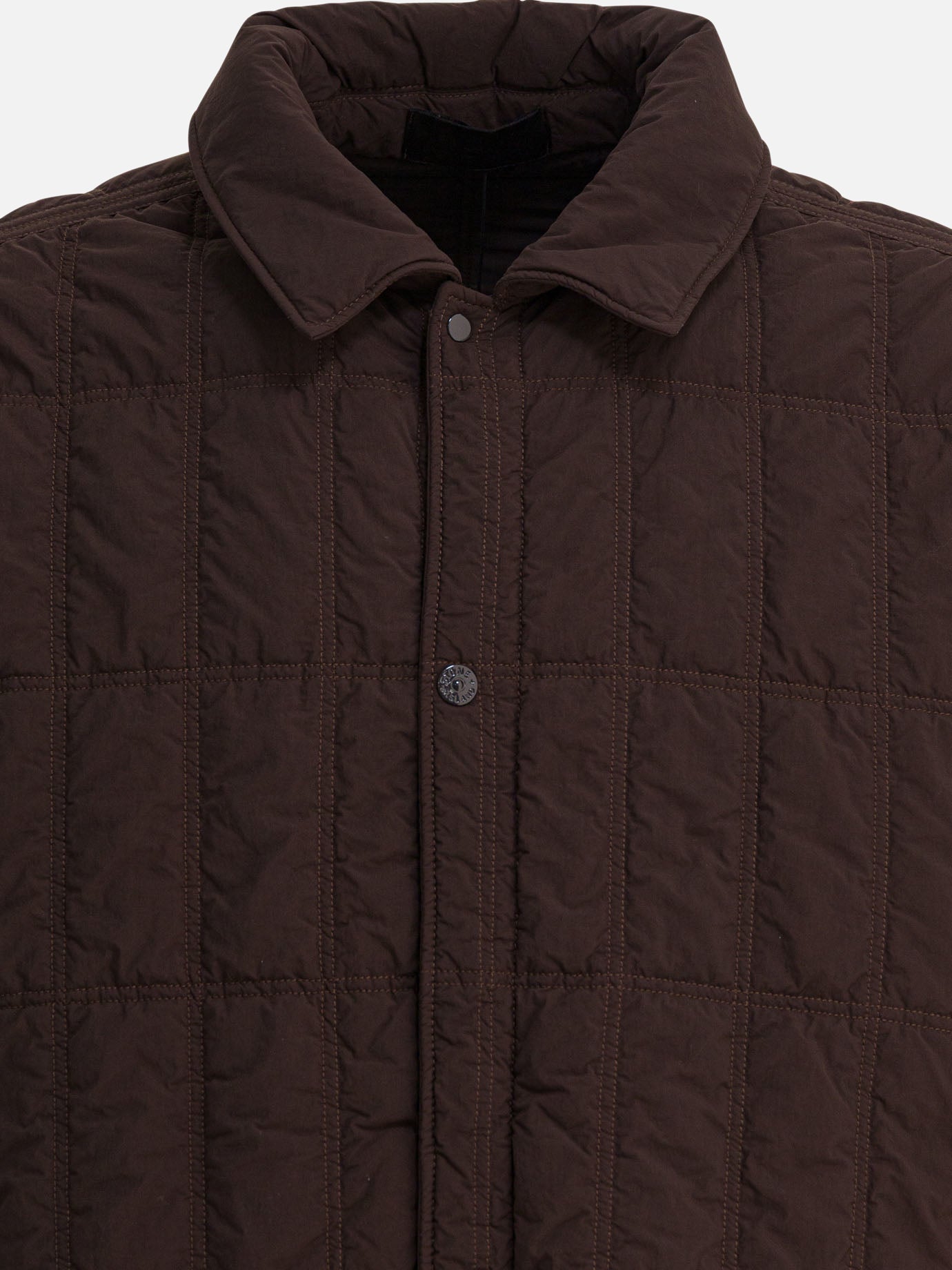 Short coats Logo  Brown - Stone Island Men | PDP | VIETTI Online Store | Zoom-Modal_3
