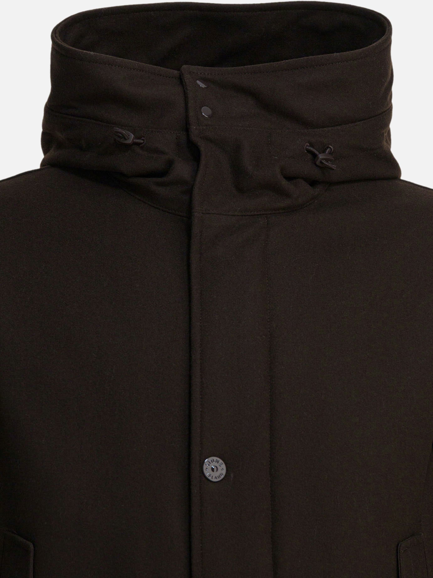 Down jackets Logo  Brown - Stone Island Men | PDP | VIETTI Online Store | thumbnail_3