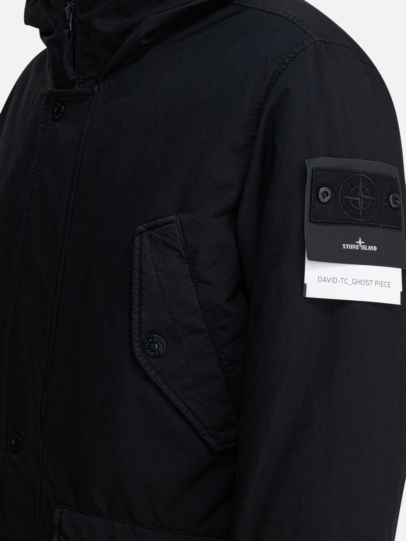 Down jackets Logo  Black - Stone Island Men | PDP | VIETTI Online Store | Zoom-Modal_4
