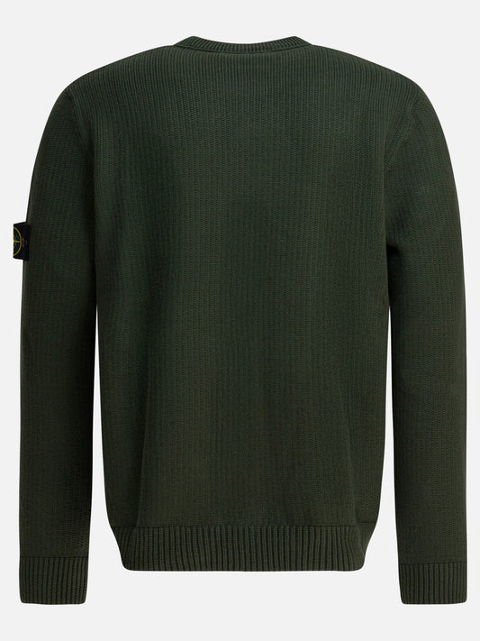 Crewneck sweaters Logo  Green - Stone Island Men | PDP | VIETTI Online Store | 2
