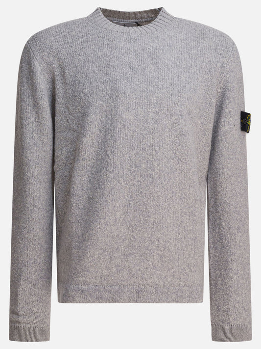 Crewneck sweaters Solid colour  Grey - Stone Island Men | PLP | VIETTI Online Store 
