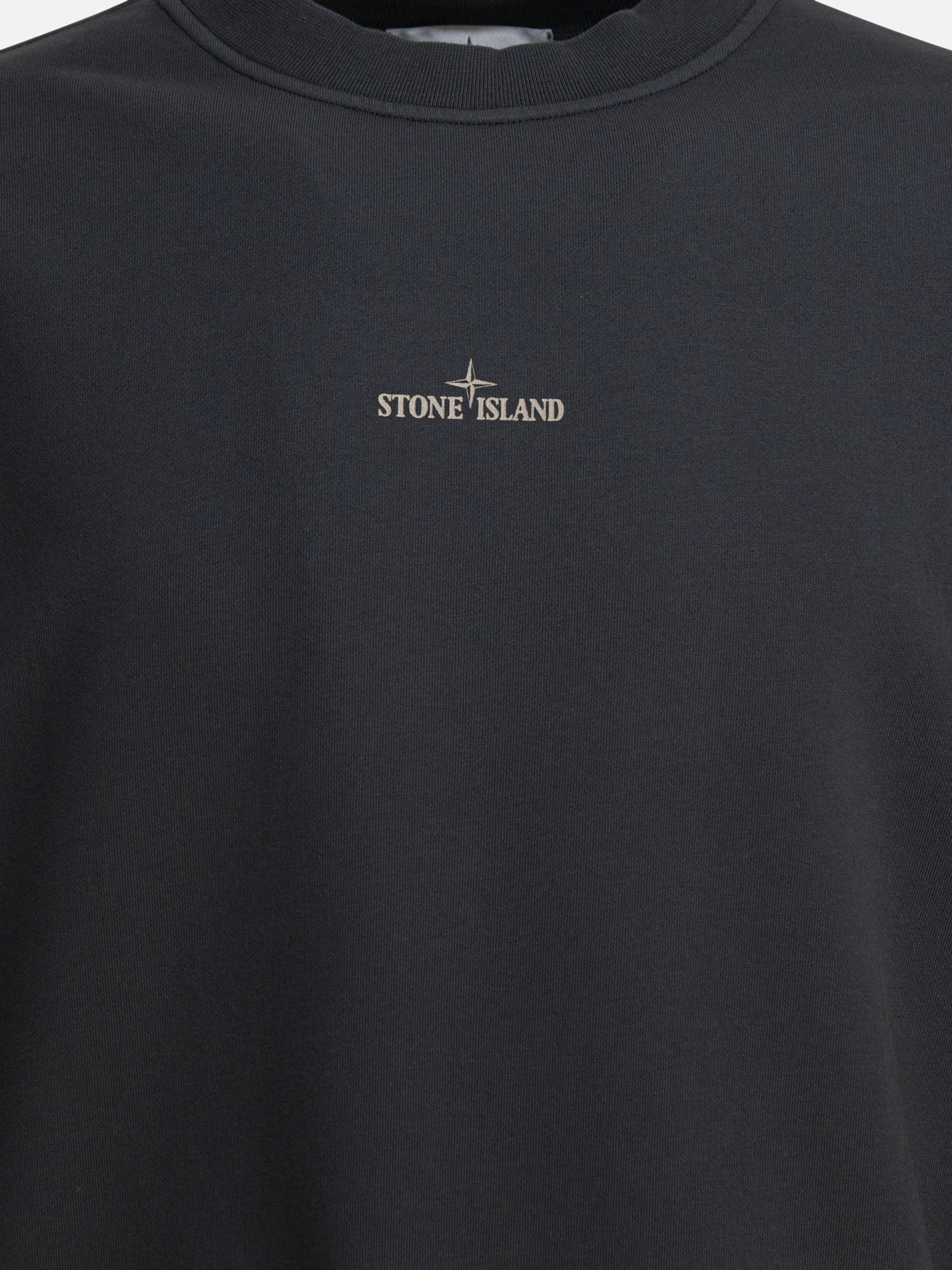 Crewnecks Logo  Grey - Stone Island Men | PDP | VIETTI Online Store | thumbnail_3